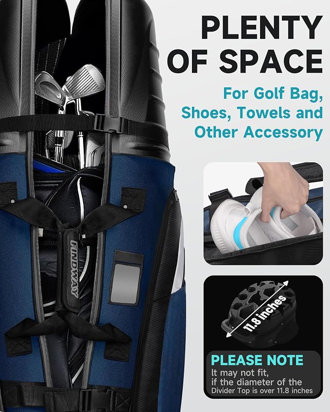 Findway Golf Travel Bags for Airlines - Image 2