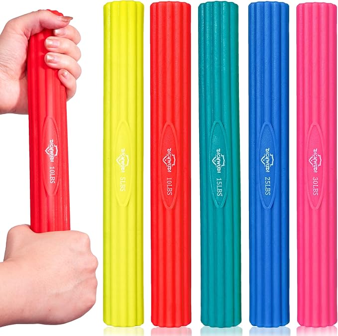 Flex Therapy Bar and Grip Strength Trainers set, Physical Therapy & Resistance by WelcometoDICYWUDI