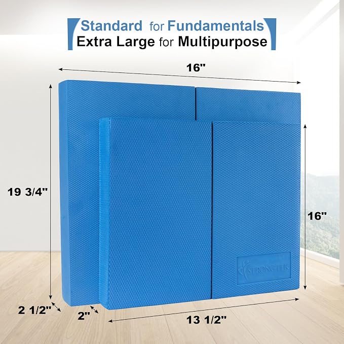 StrongTek 2-in-1 Non-Slip Balance Pad - Image 2