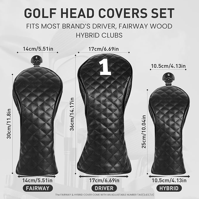FINGER TEN Golf Club Head Covers - Image 2