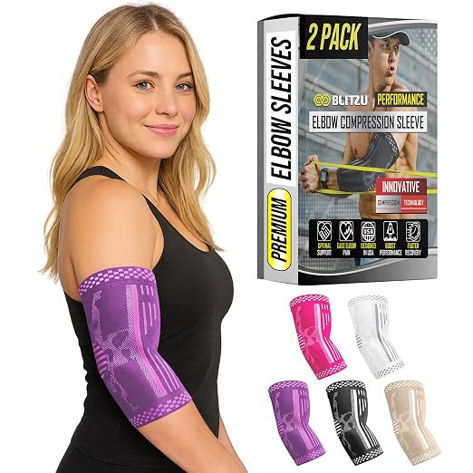 BLITZU Elbow Compression Sleeve by BLITZU