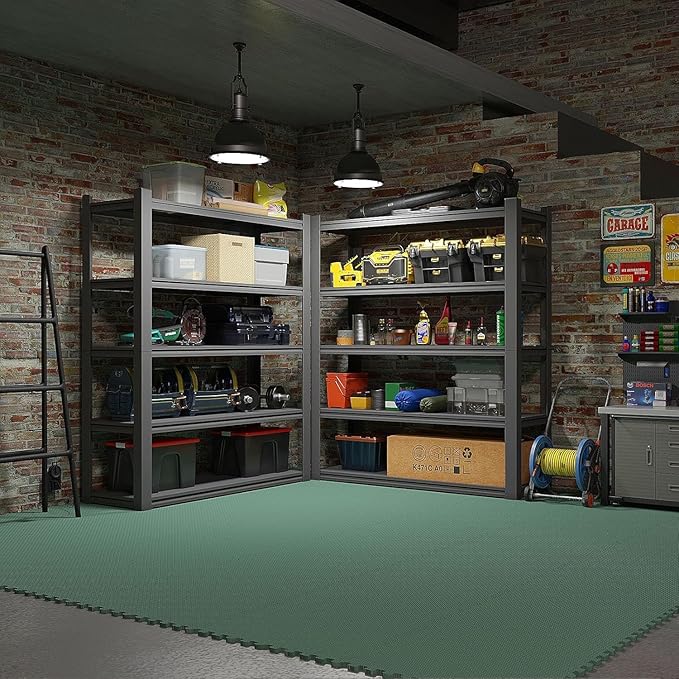 Home Gym Mat, Puzzle Exercise Mat, EVA Interlocking Foam Floor Tiles - Image 5