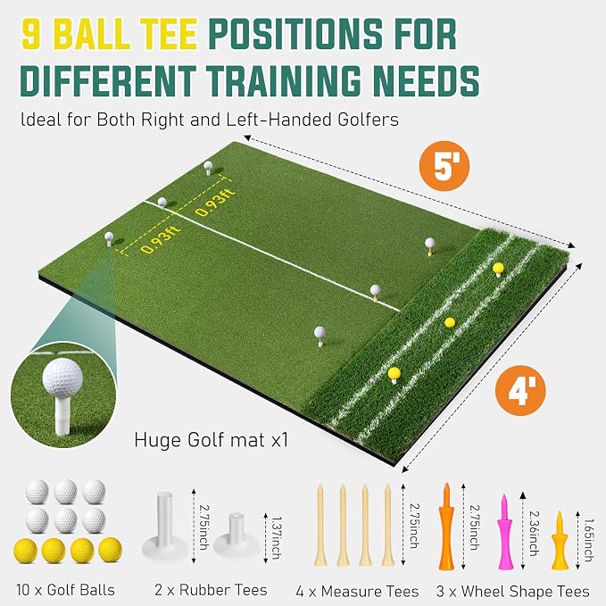 Dual Turf Golf Mat - Image 6