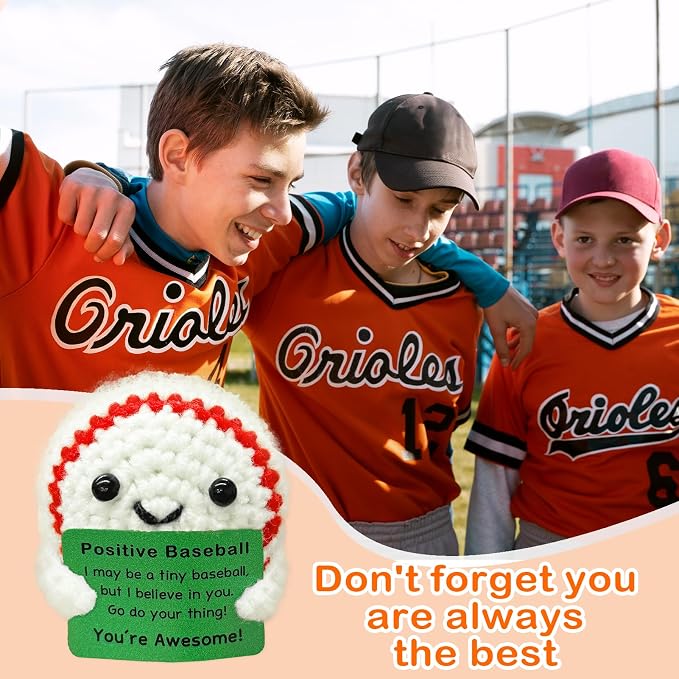 Funny Crochet Mini Baseball Gift - Image 4