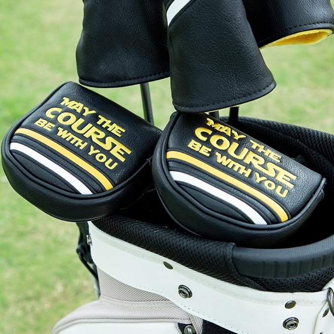 Golf Mallet Putter Cover, May The Course Be - Image 2