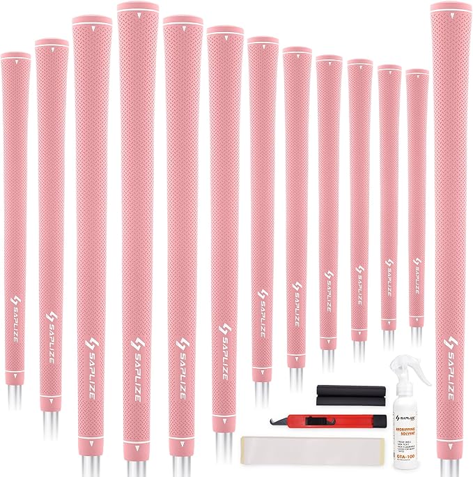 SAPLIZE Women’s Exclusive Golf Grips | Optimized Taper Design | Elegant Solid by Smartactionsmartplay