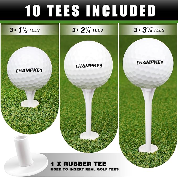 CHAMPKEY Dual-Turf Golf Hitting Mat | Come - Image 6