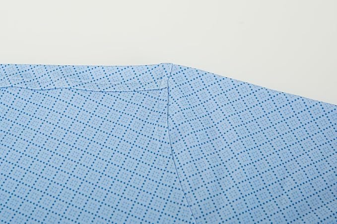 Mens Golf Shirts Quick Dry Moisture Wicking Casual Short Sleeve Performance - Image 3