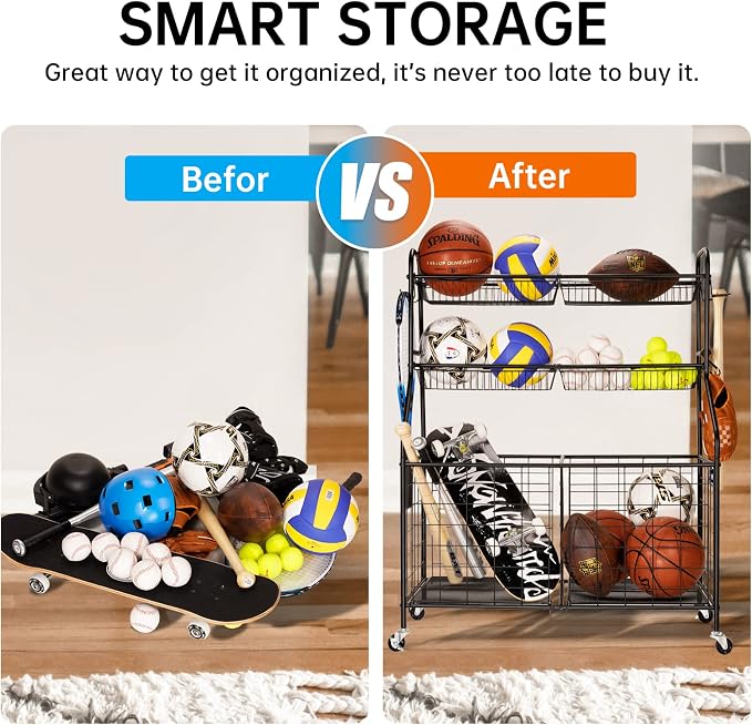 WEYMILA Sport Equipment Organizer - Image 5