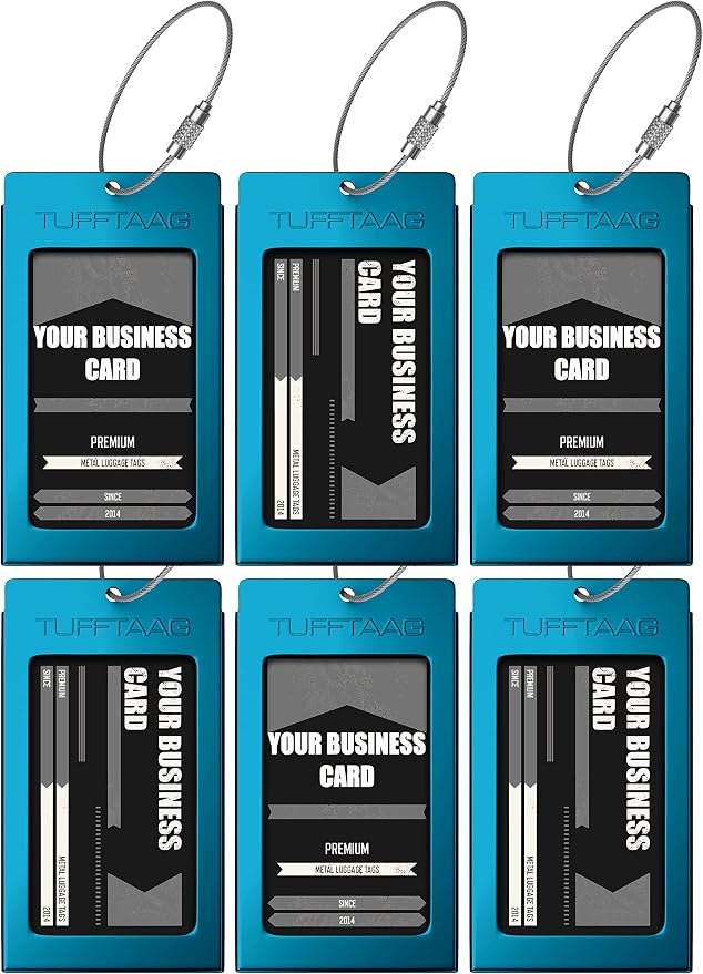 Luggage Tags Business Card Holder by TUFFTAAG by ProudGuy