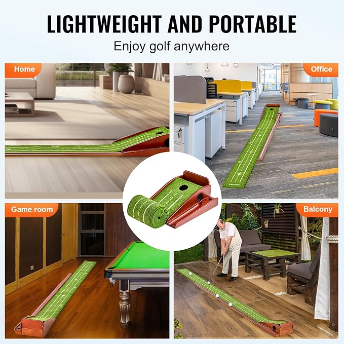 VEVOR Golf Putting Mat, Putting Green Indoor, Putting Matt - Image 7