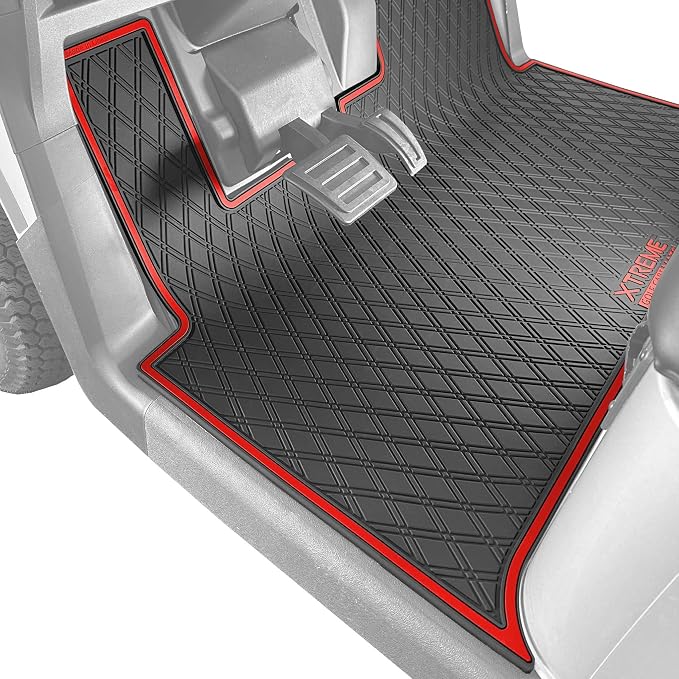 E-Z-GO RXV ALL Trim levels / Valor Golf Cart Floor Mat by XtremeGolfCartMats