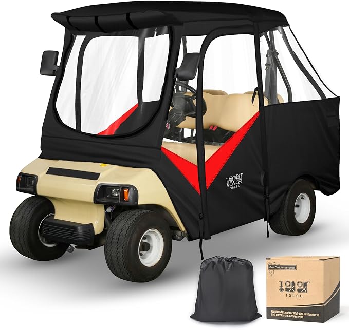 10L0L 4 Passenger Golf Cart Enclosure by 10L0L
