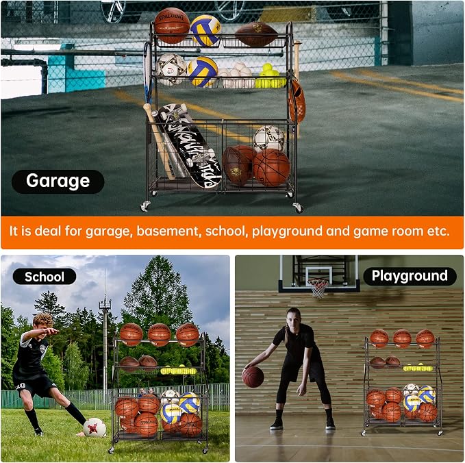 WEYMILA Sport Equipment Organizer - Image 2