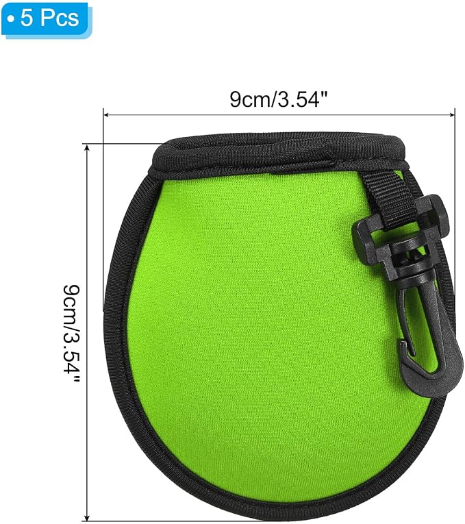 PATIKIL Golf Ball Washer Pouch, Portable Golf Balls Cleaner Pocket Bag - Image 2