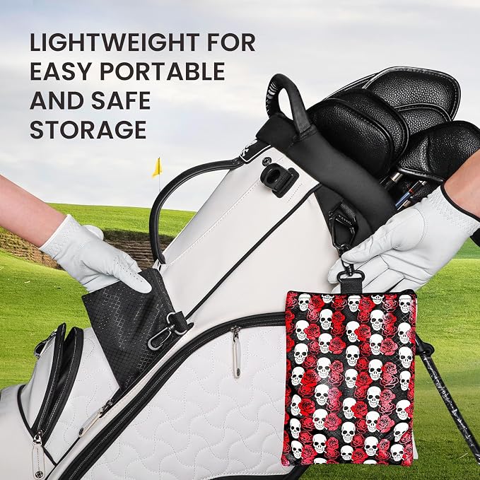 FINGER TEN Golf Pouch Bag for Valuables Tee Color - Image 4