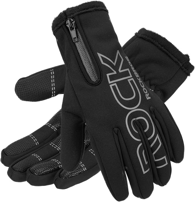ROCKBROS Winter Cycling Gloves for Men Women Water Resistant Touch Screen by ROCKBROS