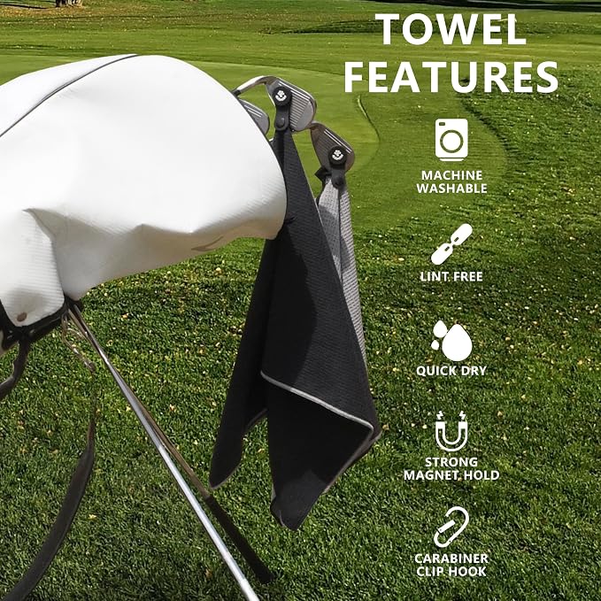 4Monster Golf Towels 2-Pack - Image 5