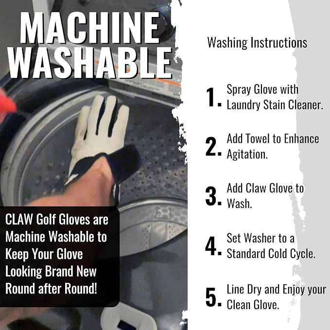 CaddyDaddy Claw Golf Gloves for Men | Flex-Mesh Design for Cool Ventilation | - Image 5