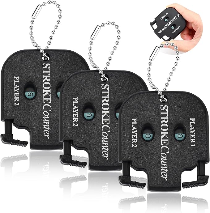 3 pcs Mini Golf Score Counter, Golf Stroke Counter by Donmnemb