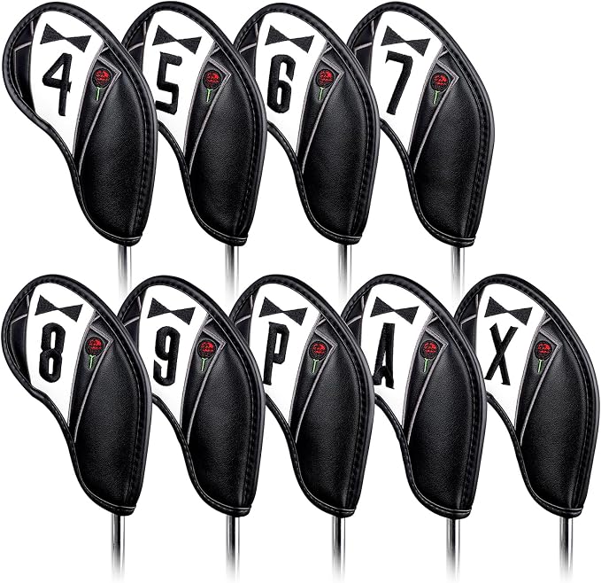 The Golf Father Golf Club Covers, Driver Fairway Hybrid Headcover, Funny Putter by BigTeeth