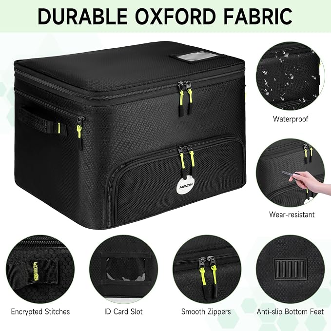 Golf Trunk Organizer, 2 Layers Golf Accessories Bag - Image 5