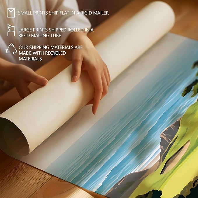 Golf Course Premium Giclee Fine Art Prints - Image 8