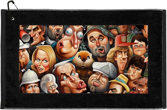 16X25 HD Edge - Caddyshack Faces w/HC by DevantSportTowels