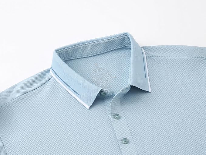Alex Vando Mens Golf Shirt Moisture Wicking Performance & Polished Style Polo - Image 3