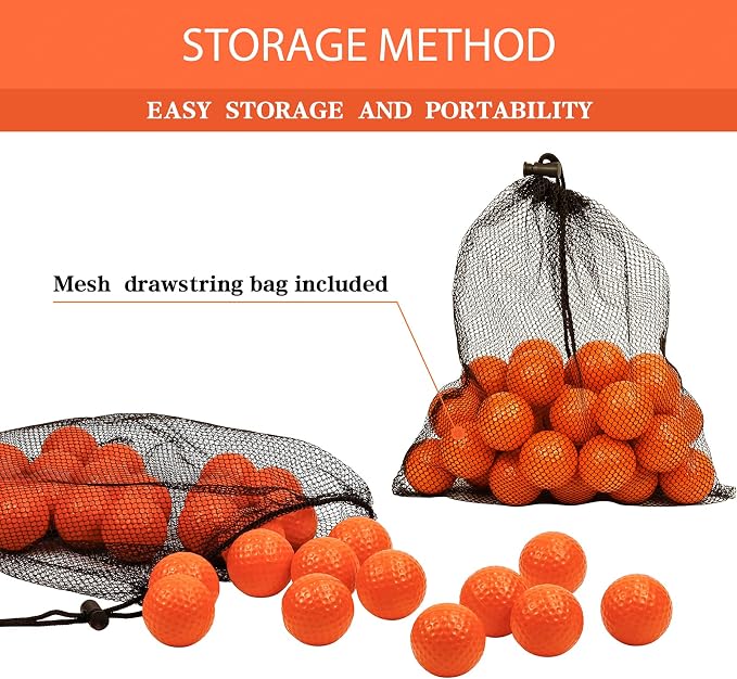 40 Pack Foam Golf Practice Balls - Image 4