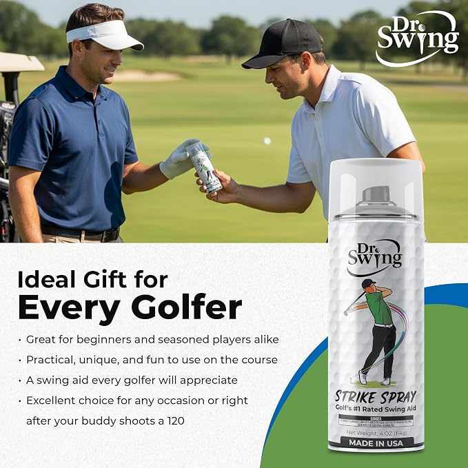 Dr. Swing Golf Impact Spray｜2 Pack｜ Club Spray - Image 8