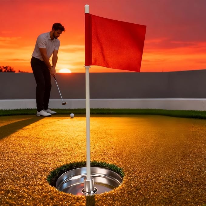 Golf Flag Set – Flags and Hole Cups - Image 2