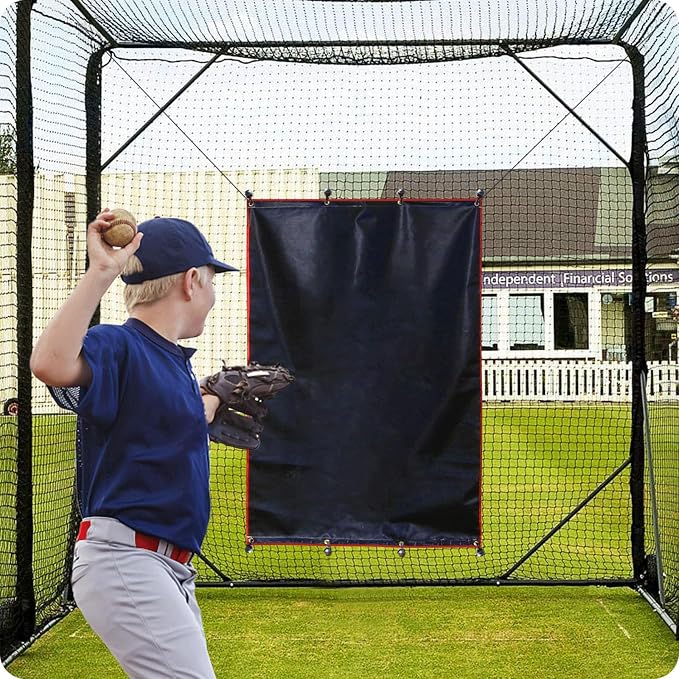 Gagalileo Batting Cage Backstop: Heavy-Duty Padding Vinyl Target by MustHave--TheBestGalileoSportsGolfNets