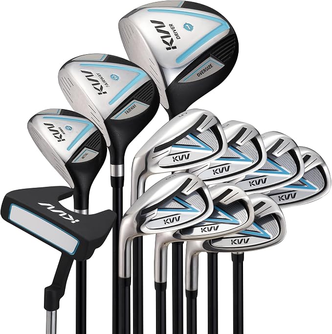 KVV Premium Right Hand Golf Club Set 11-Piece Set by KVV