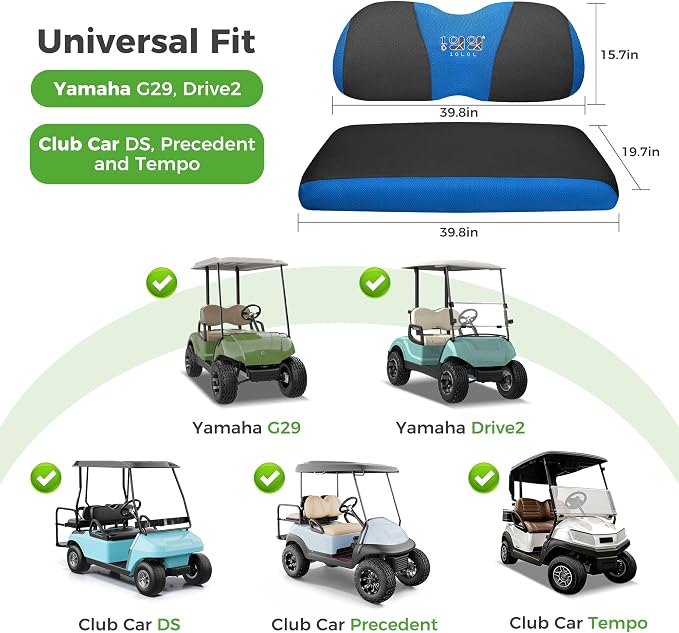 10L0L Golf Cart Seat Covers Universal - Image 3