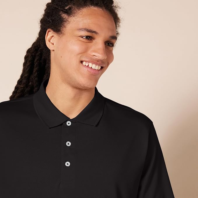 Amazon Essentials Mens Golf Polo Shirt, Moisture-Wicking Quick Dry, Short Sleeve - Image 4
