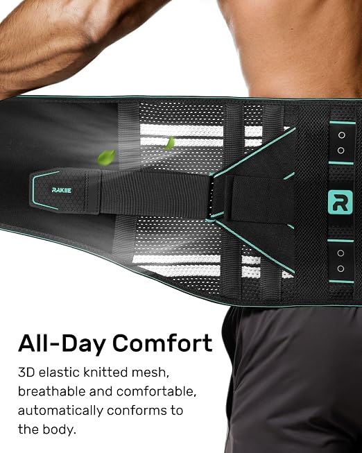 Back Brace for Lower Back for Women Men, Elastic Back Support Belt - Image 5