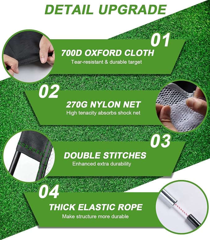 Golf Net, 10x7FT Golf Practice Net - Image 3
