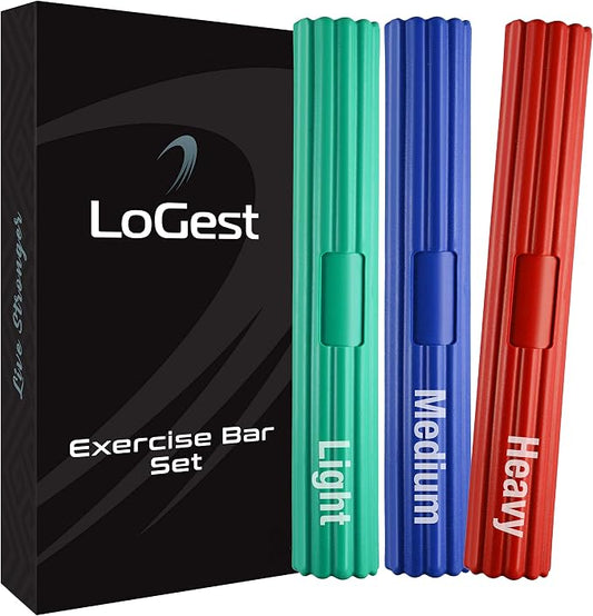 Logest Twist Hand Exerciser Bars by Logest
