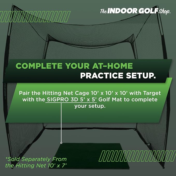 Hitting Net with Target Knotless Golf Net - Image 5