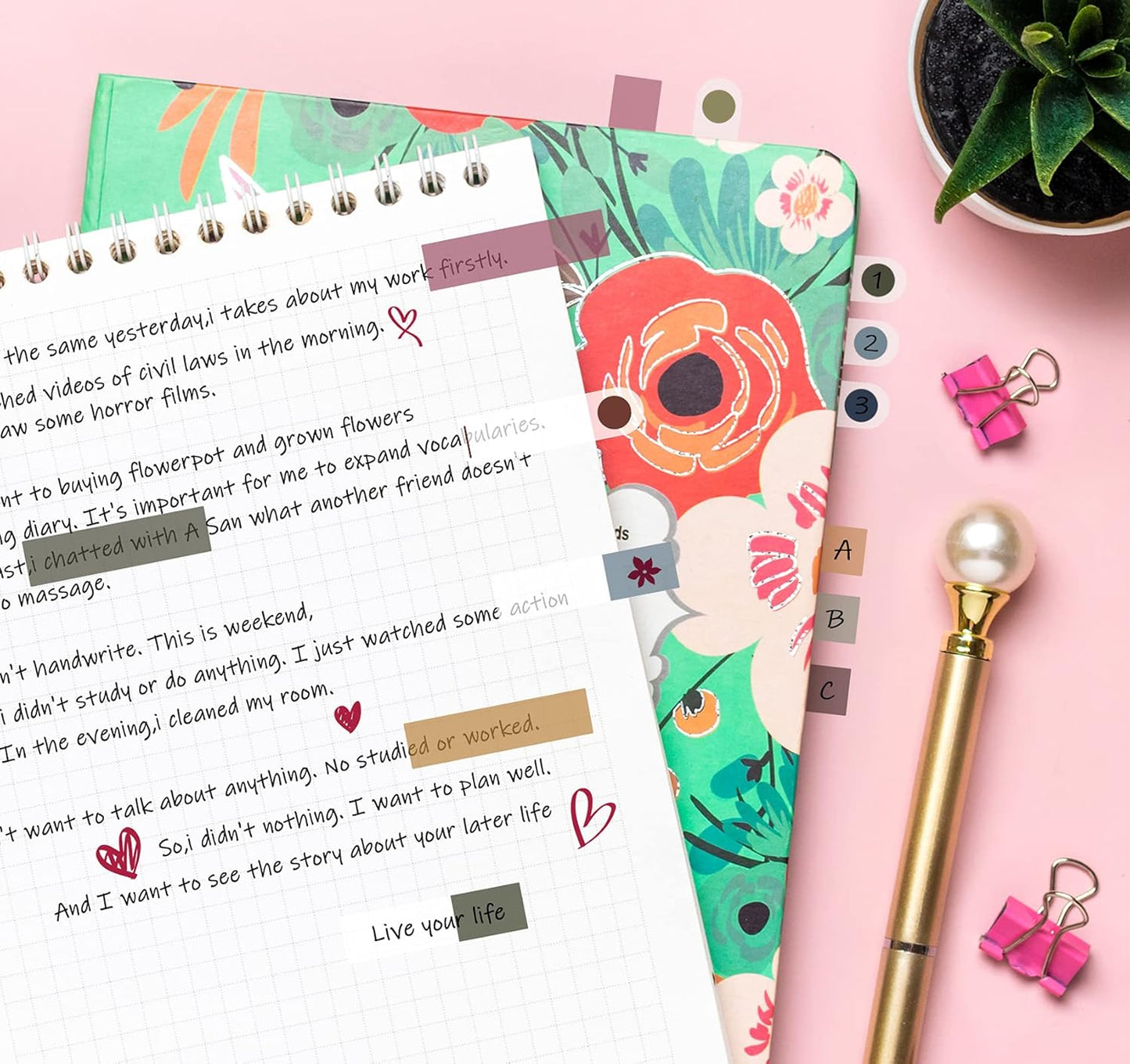 1200 pcs Sticky Tabs- Page Markers Sticky Note Tabs, Colorful Macaron Page Tabs,Writeable and Repositionable Book Tabs,Waterproof Index Tabs Adhesive Strips for Files, Notebooks