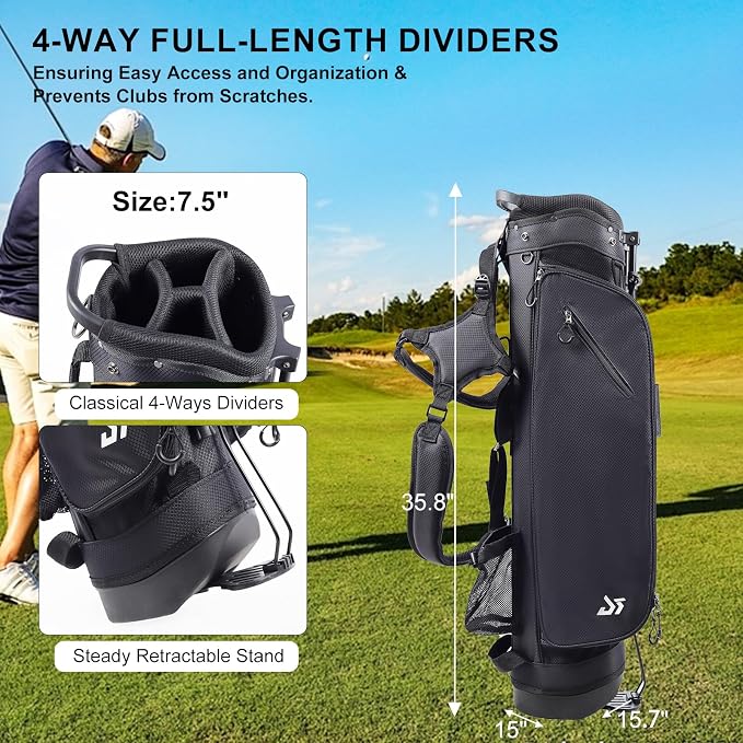 Golf Stand Bag – 2025 Upgraded Version - Image 2