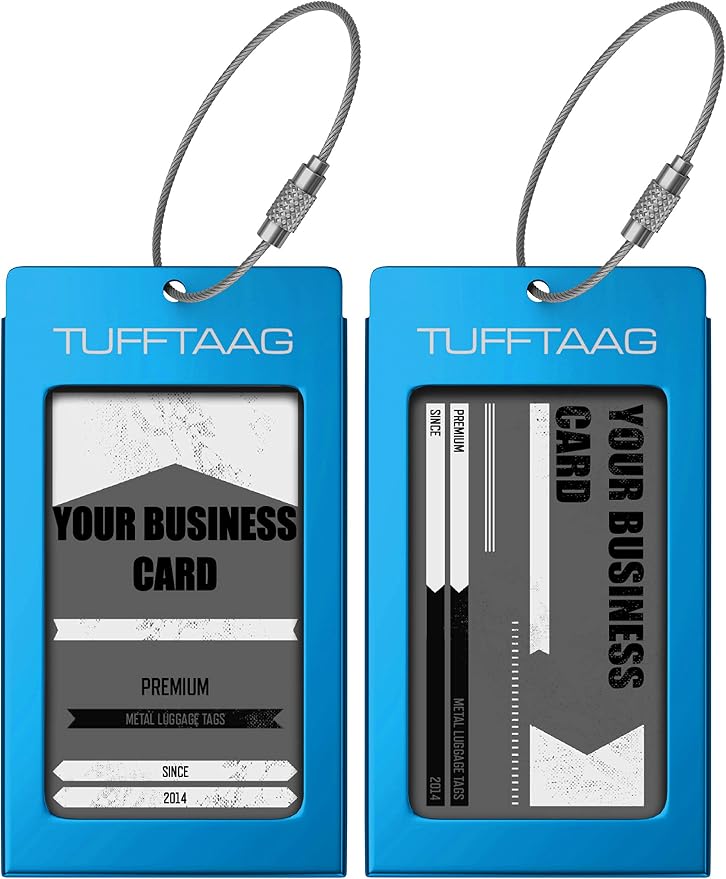Luggage Tags Business Card Holder by TUFFTAAG by ProudGuy