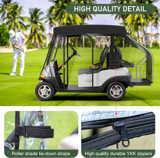 Rosefray Golf Cart Enclosure - Image 3
