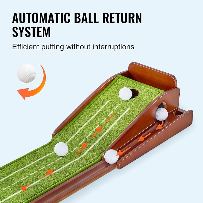 VEVOR Golf Putting Mat, Putting Green Indoor, Putting Matt - Image 3