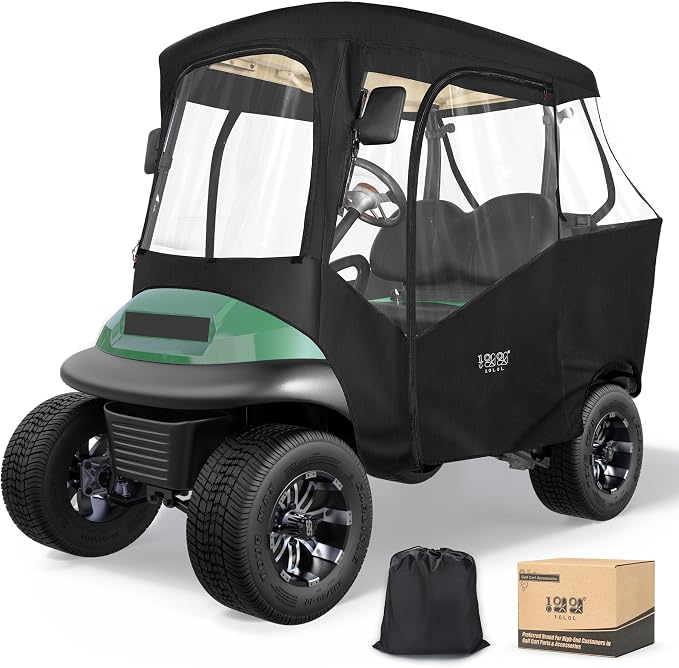 10L0L Golf Cart Driving Enclosures 2 Passenger by 10L0L