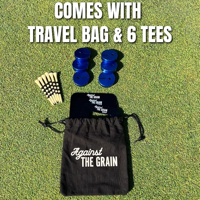 Golf Putting Gate 3 Pack with 6 Tees & Detachable Bases - Image 4