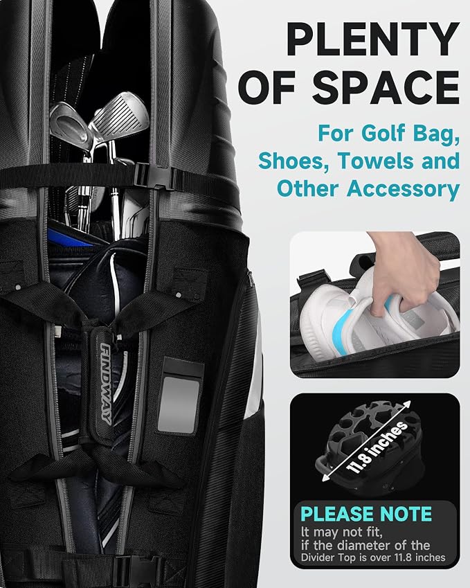 Findway Golf Travel Bags for Airlines - Image 4