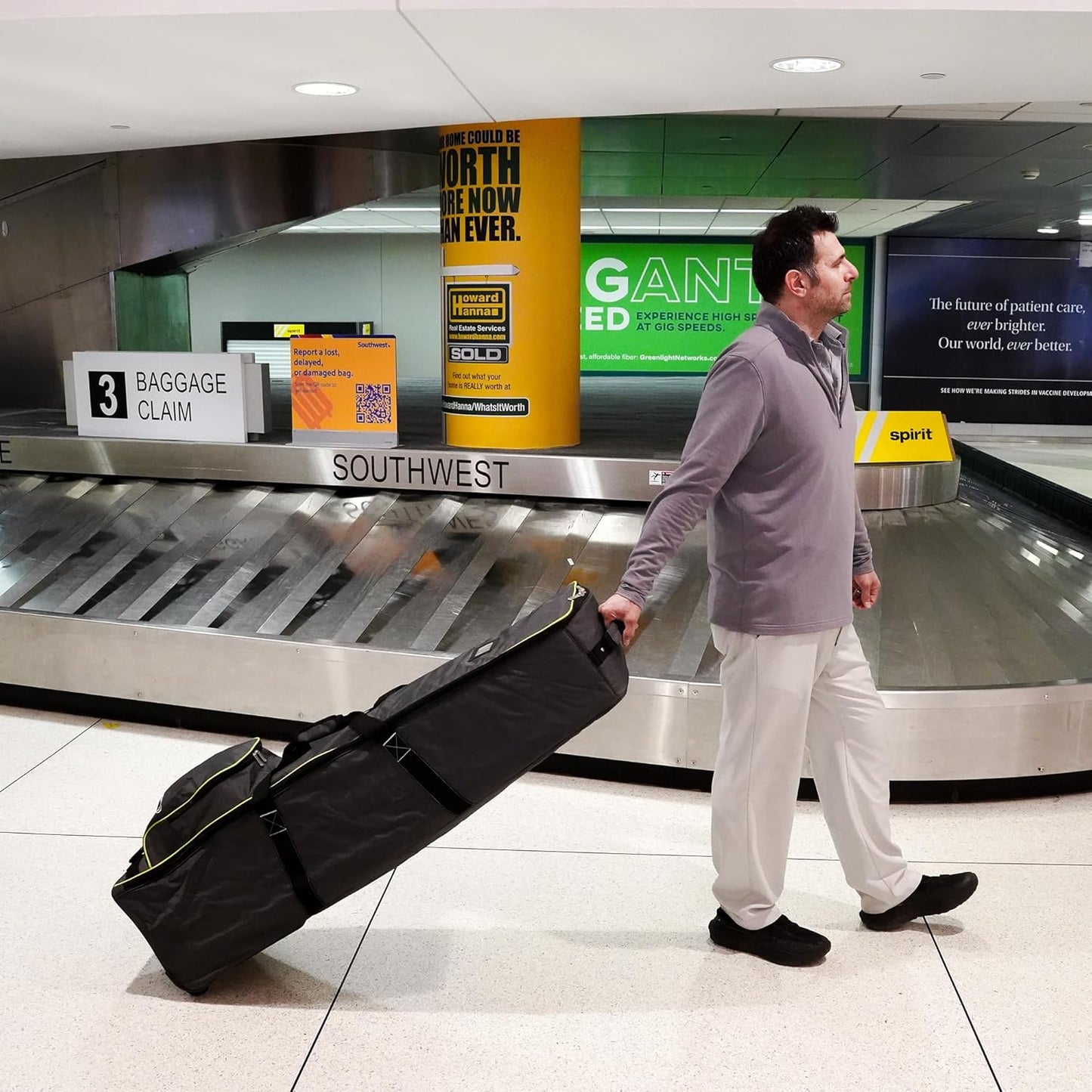 Izzo Deluxe Golf Travel Bag