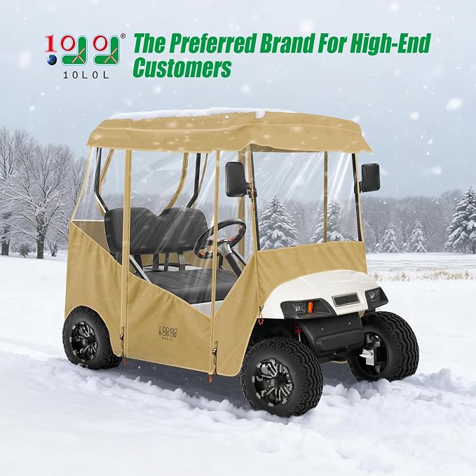 10L0L Universal Golf Cart Enclosure Compatible - Image 2